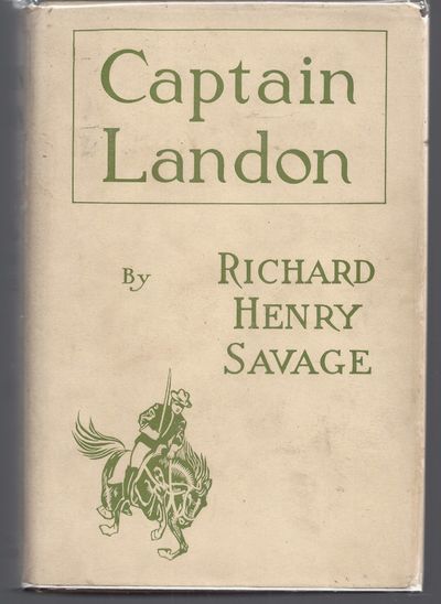 Captain Landon (Scarce 19th c. Dust-Jacket)