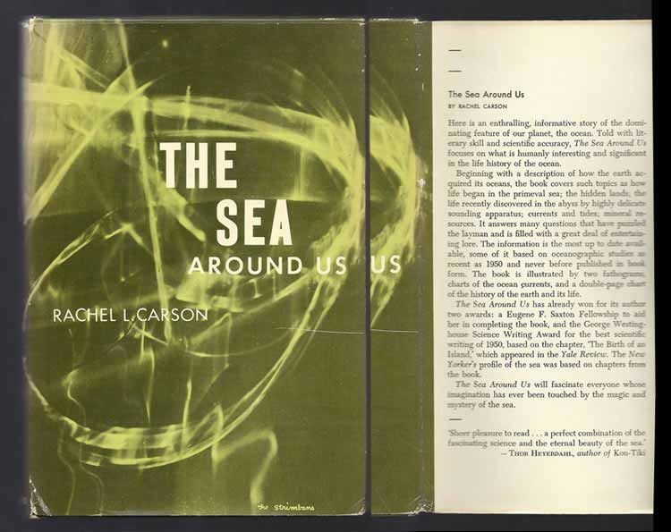 THE SEA AROUND US by Carson, Rachel L | Hardcover | 1951 | Oxford