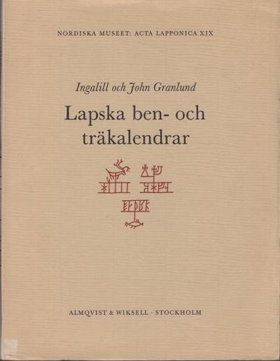 Lapska ben- och träkalendrar.
