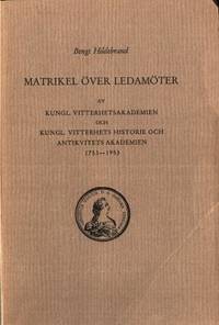 Matrikel över ledamöter av Kungl.…