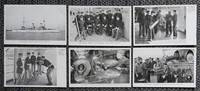 U.S. FLAGSHIP &quot;OLYMPIA&quot; - 9 POST CARDS + 1 &quot;DES MOINES&quot; + 1 &quot;CLEVELAND&quot;.  PRE-FIRST WORLD WAR.  11 POST CARDS IN TOTAL. - 