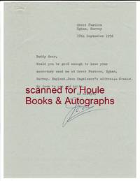 image of Typed Letter Signed