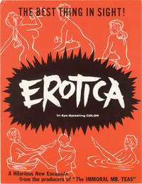 cover of Erotica (Original pressbook for the 1961 film)