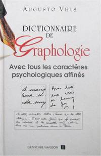 image of Dictionnaire de graphologie et des termes psychologiques correspondants