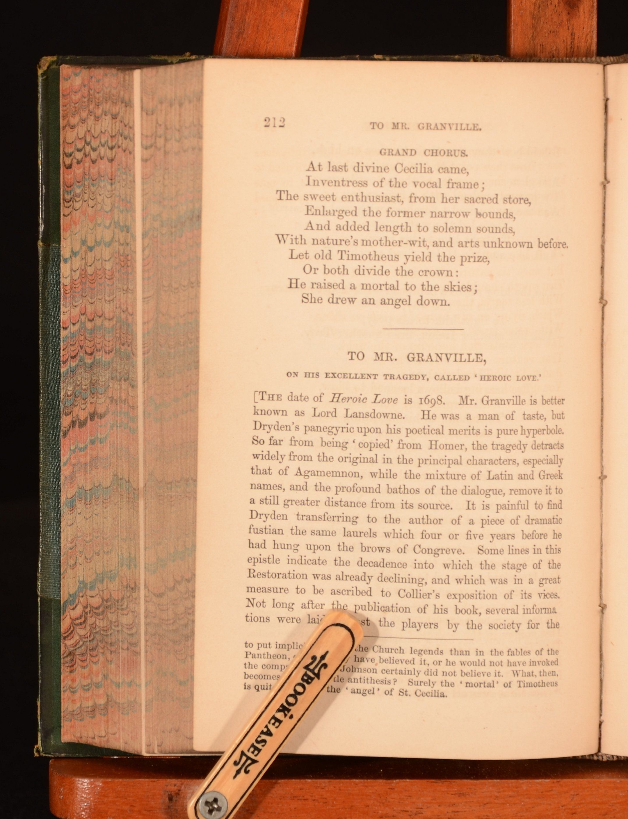 BIBLIO The Poems of John Dryden by John Dryden Leather c1854