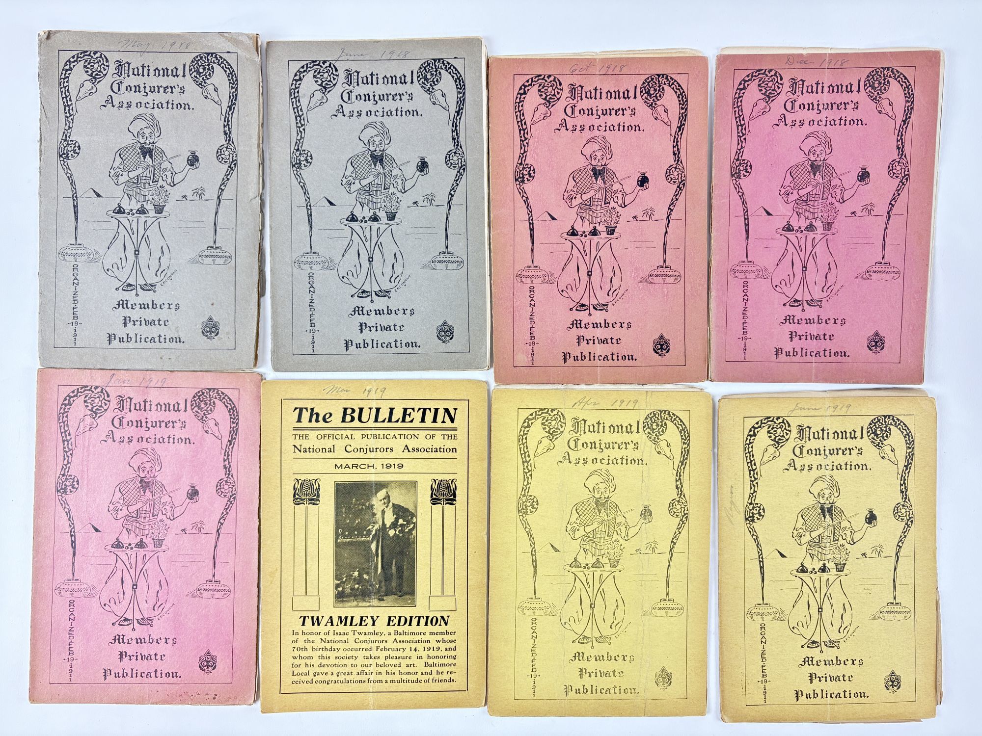 NATIONAL CONJURER'S ASSOCIATION: MEMBERS PRIVATE P