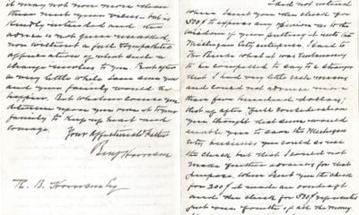 Former President Benjamin Harrison Struggles to Maintain His Family Relationships Intact, As His Son Russell Expresses Contempt For His Father’s Second Marriage