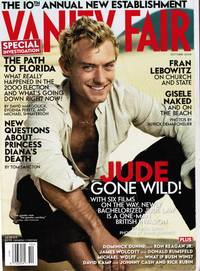 cover of VANITY FAIR: JUDE LAW