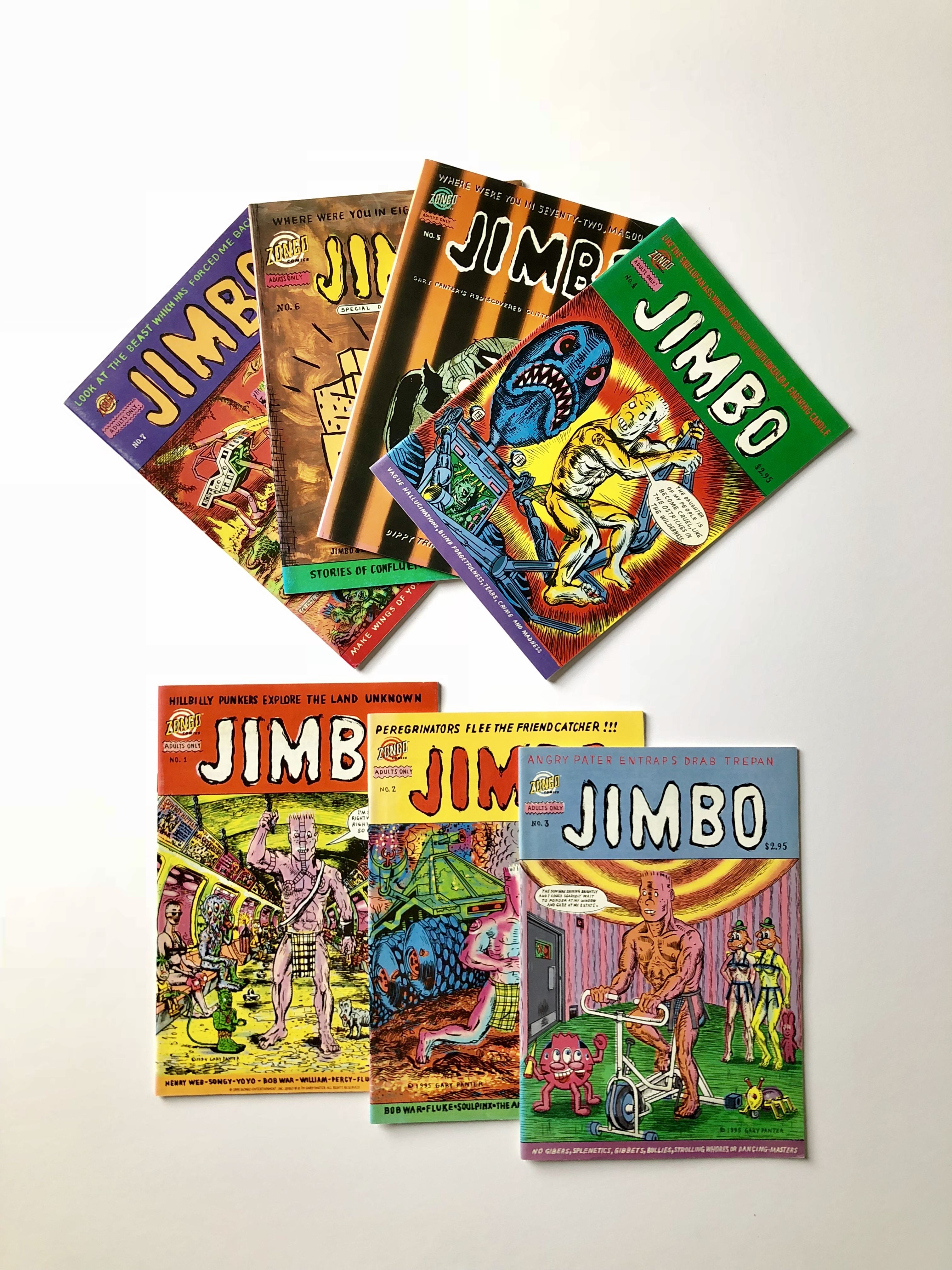 Jimbo. Nos. 1 (1995) through 7 (1999) (all published). by