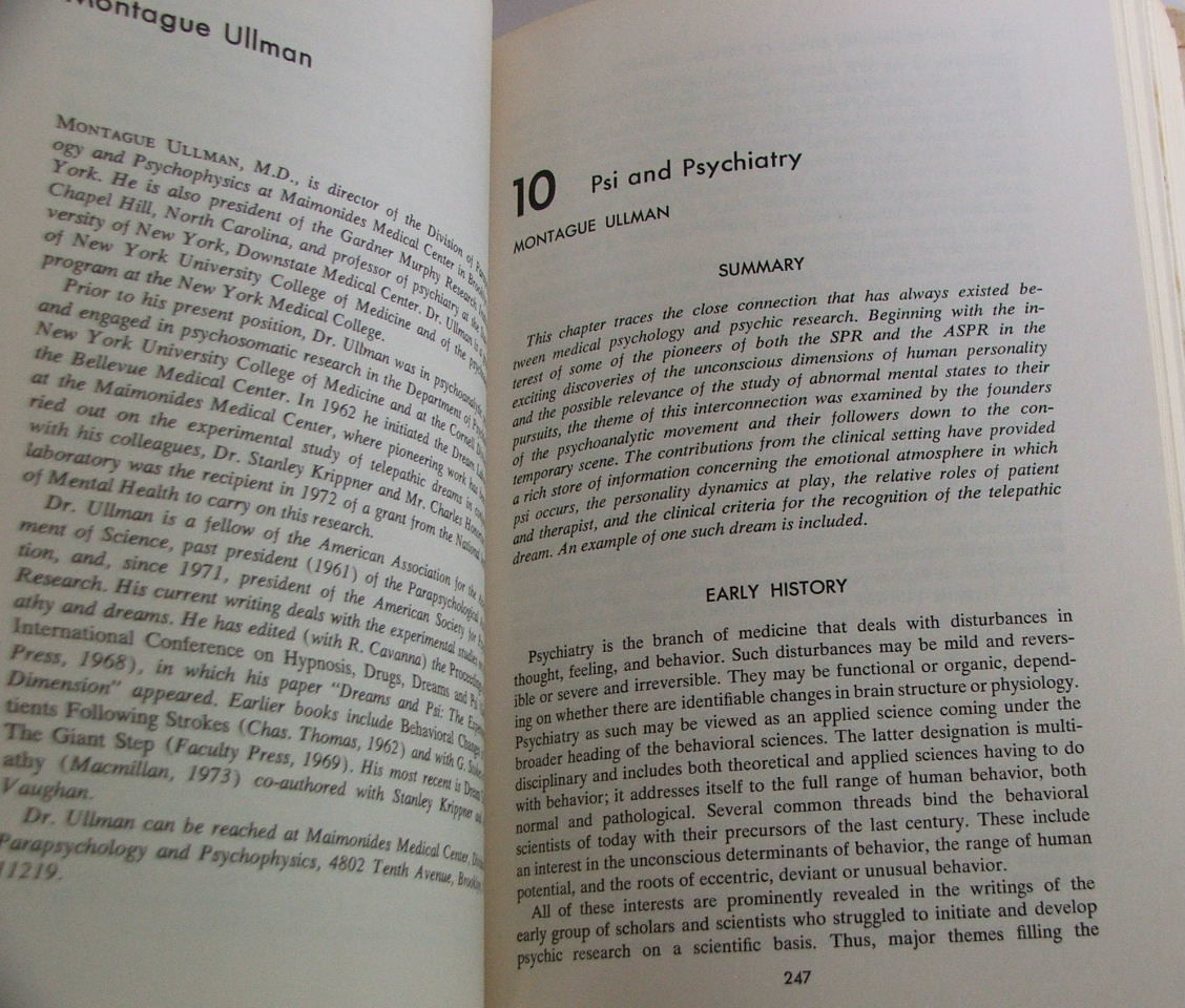 BIBLIO Psychic Exploration A Challenge for Science by Mitchell