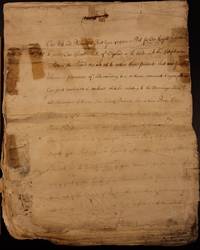 1685 ORIGINAL ANCIENT ENGLISH ROYAL WARRANT HANDWRITTEN A MERE FOUR DAYS  AFTER THE DEATH OF...