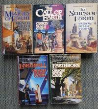 HOMECOMING SAGA.  VOLUME 1. THE MEMORY OF EARTH.  VOLUME 2. THE CALL OF EARTH.  VOLUME 3. THE SHIPS OF EARTH.  VOLUME 4. EARTHFALL.  VOLUME 5. EARTHBORN.  5 VOLUME SET. by Card, Orson Scott