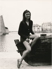 Original photograph of Anouk Aimee, circa 1947 by Anouk Aimee (subject