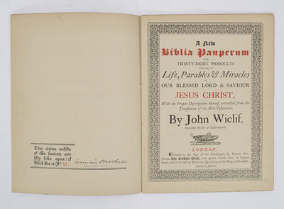 New Biblia Pauperum