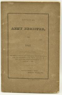 OFFICIAL ARMY REGISTER, FOR 1842
