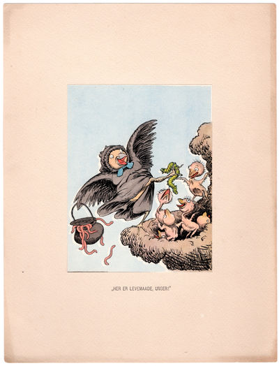 "Her er levemaade, unger!"".…