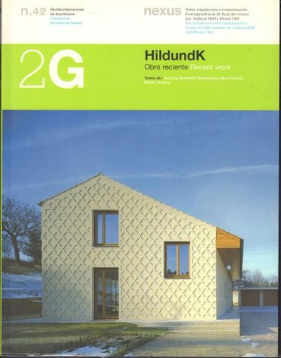2G, no. 42: HildundK. Obra reciente / Recent work.