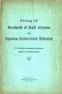 Förslag till Beredande af ökadt utrymme inom…