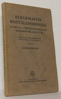 Ecklesiastik boställsordning. Kyrkliga…