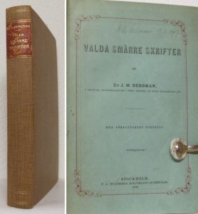 Valda smärre skrifter.