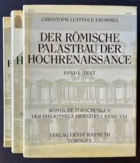 Der Romische Palastbau der Hochrenaissance ("The Roman Palace Buildings of the High Renaissance") -- 3 Volumes