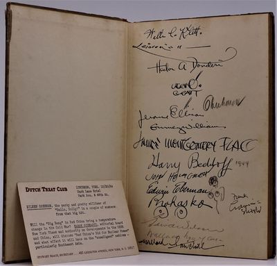 Thirty-eighth Anniversary of the Dutch Treat Club With a Documentary History of the Club.... a Play with a Moral;.....Contributions by a Score or so of Members Portraits of Nine Club Functionaries Twelve Illustrations in Color