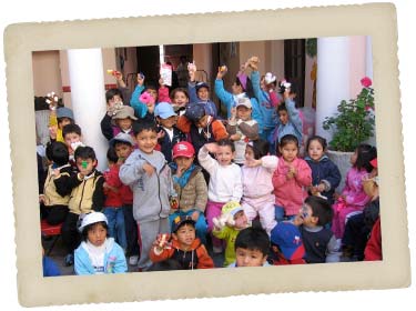 school children in bolivia