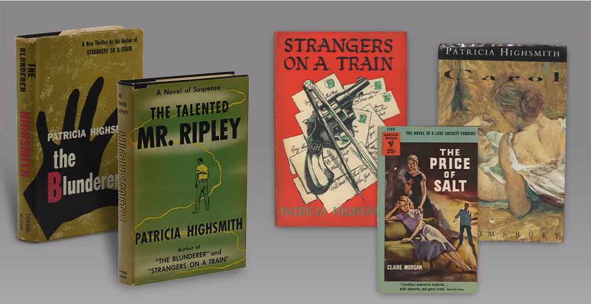 rare and collectible editions of books by Patricia Highsmith