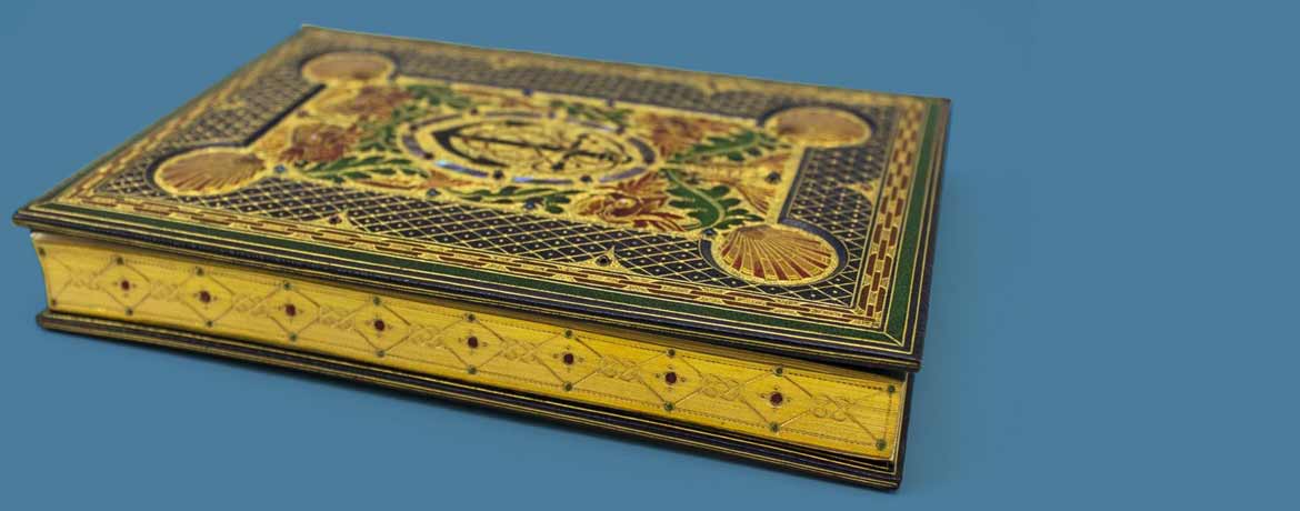 collecting rare books with special bindings, like Sangorski and Sutcliffe